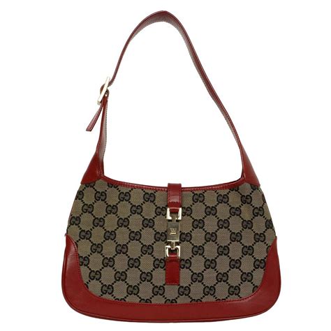 gucci jackie bag monogram|gucci monogram bag vintage.